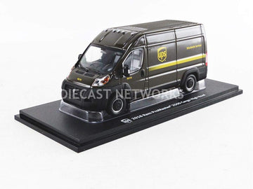Greenlight 86156 1: 43 2018 Ram Promaster 2500 Cargo High Roof - United Parcel Service (Ups) Worldwide Services - New Tooling, Multi