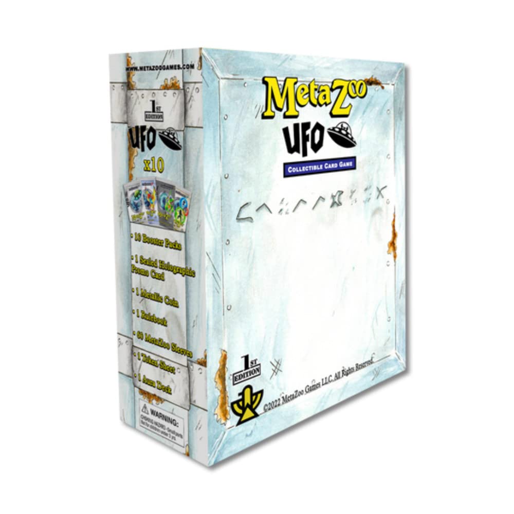 MetaZoo TCG - UFO 1st Edition Spellbook, White (222643)