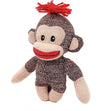 Plushland Adorable Sock Monkey, The Original Traditional Hand Knitted Stuffed Animal Toy Gift-for Kids, Babies, Teens, Girls and Boys Baby Doll