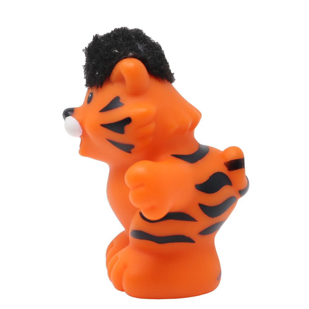 Fisher-Price Replacement Part for Collectible Little People Noah's Ark, Zoo or Circus Playset K0725 - Replacement Orange and Black Stripe Tiger Figure