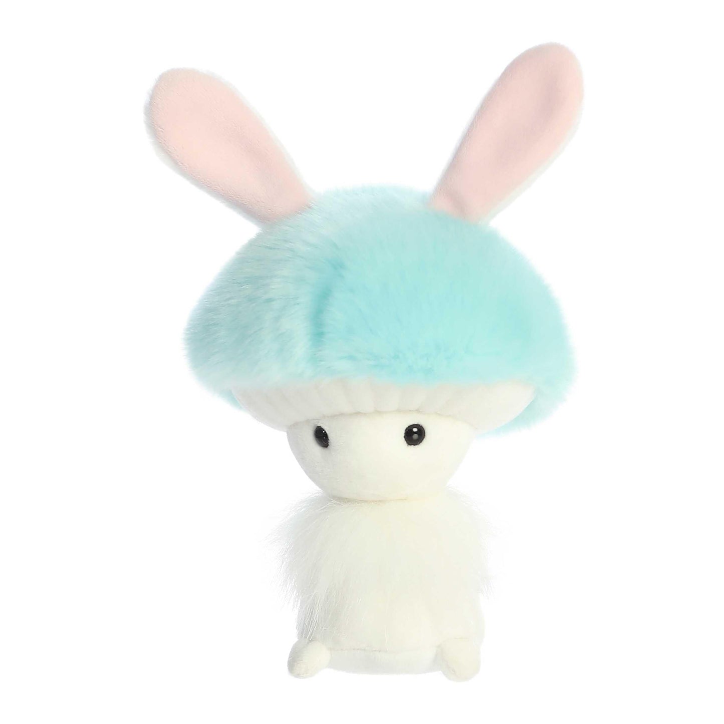 Aurora® Vibrant Spring Fungi Friends™ Stuffed Animal - Decorative Companion - Endless Fun - Blue 6 Inches