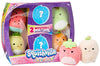 Squishville Squishmallows Mystery Mini Plush Fruit Squad, Six 2” Soft Minimallow Fruit Plush, Irresistibly Soft Colourful Fruits, Mini Peach