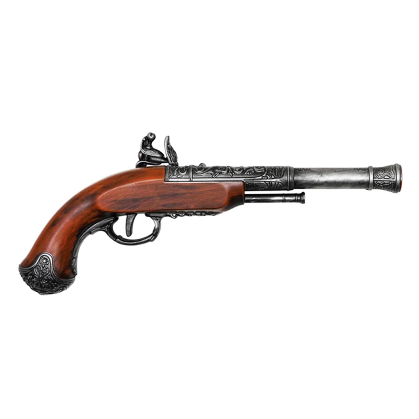 14" Collectible Foam Pirate Flintlock Replica | Historical Cosplay Prop, Safe Pirate Costume Accessory & Display Décor