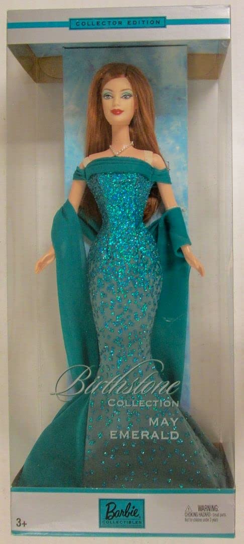 Barbie Doll May Emerald Birthstone Collection by Mattel