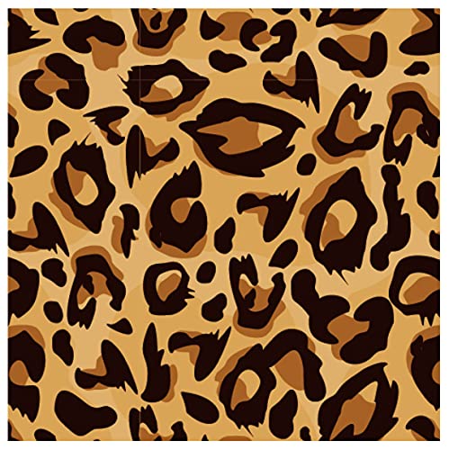 40pcs Animal Leopard Print Party Napkins Disposable Jungle Animal Print Tableware Dinner Napkin for Safari Leopard Themed Birthday Baby Shower Party