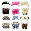 Clothes for 15/17cm Dolls - 6 Set Clothes for LABUBU Dolls, Premium Stylish Outfit with Accessories for Play & Display?No Doll? (SET1)