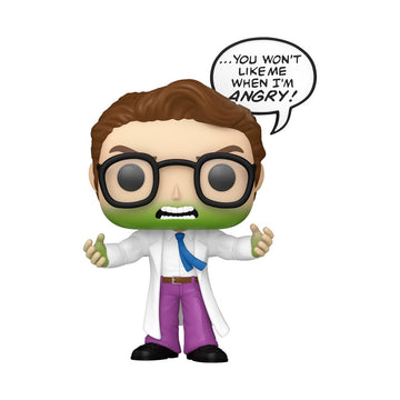 Funko Pop Marvel: Bruce Banner - Hulk - (Don't Make Me Angry) - Marvel Comics - Collectable Vinyl Figure - Gift Idea - Official Merchandise - Toys for