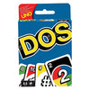 Mattel Games DOS Family Card Game, From the Makers of UNO, with 108 Cards, Makes a Great Game for 7 Year Olds and Up