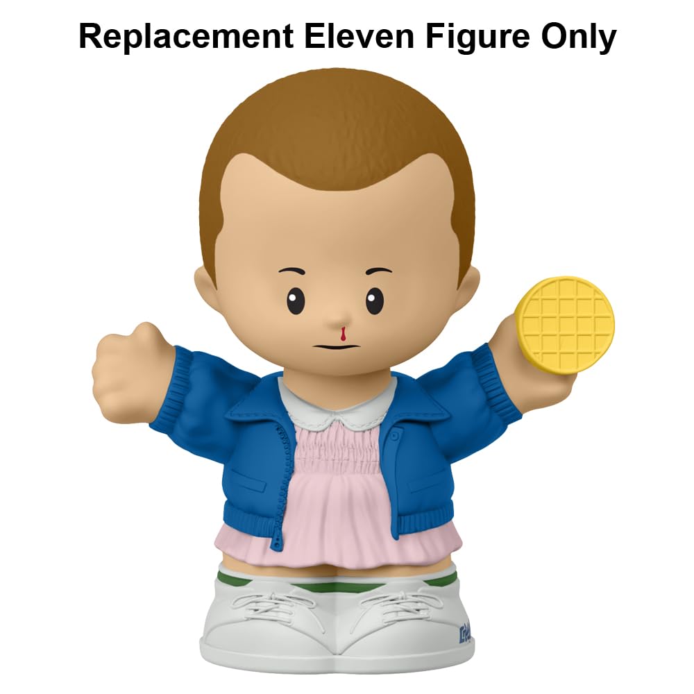 Fisher-Price Replacement Part Little People Playset Castle Byers HTP36 - Replacement Eleven Figure Wearing Pink Dress with Waffle