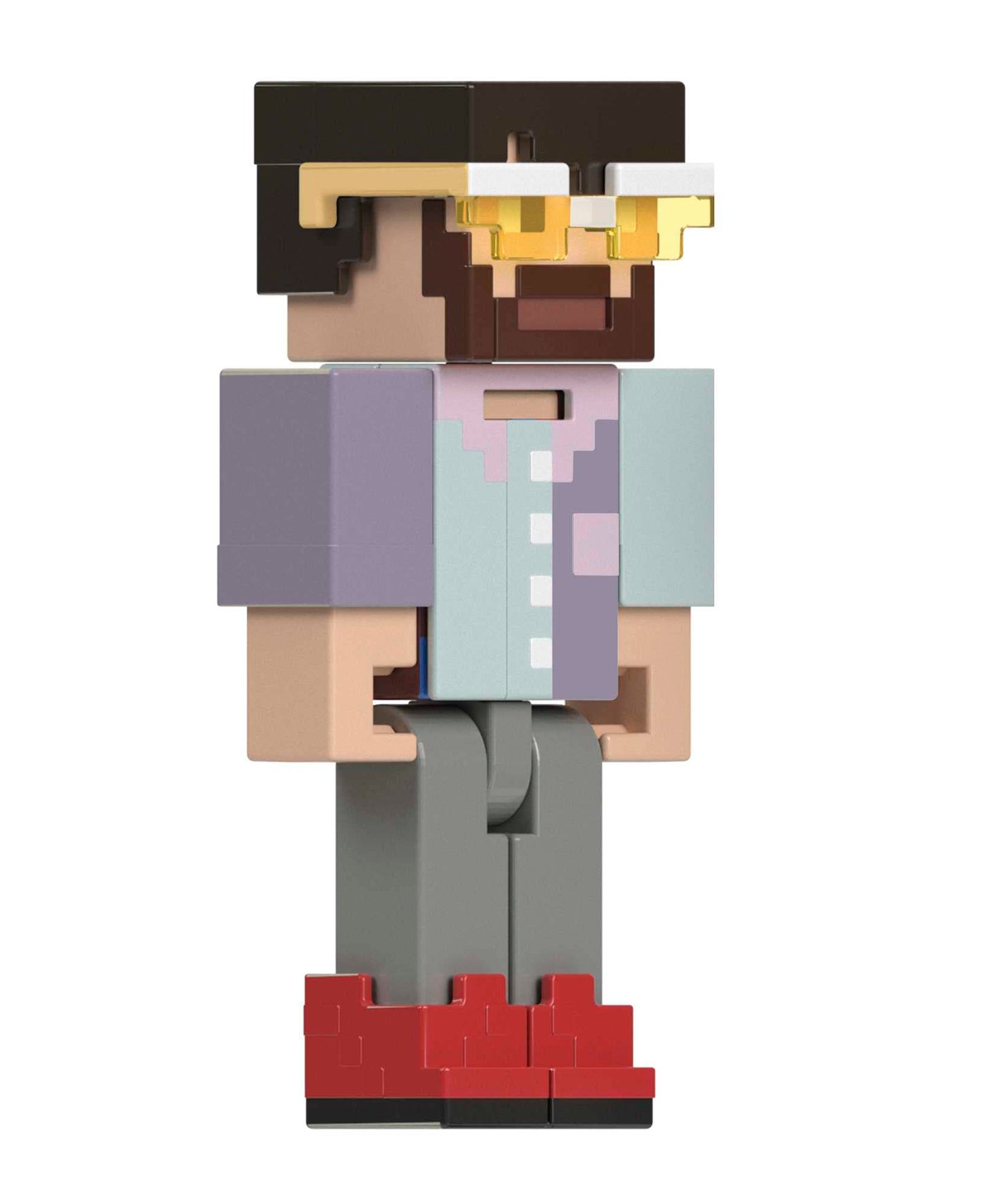 Mattel Minecraft Creator Series Action Figure & Accessories Set, Camp Enderwood Expansion Pack with Rougarou & Anger Vein in 3.25-inch Scale, Pus DLC