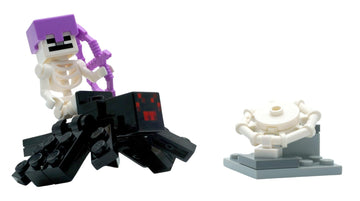 LEGO Minecraft: Spider Minifigure and Skeleton (Ages 6+)