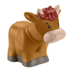 Replacement Part for Fisher-Price Little-People Christmas Nativity Playset - HPP89 ~ Replacement Brown Cow Figure