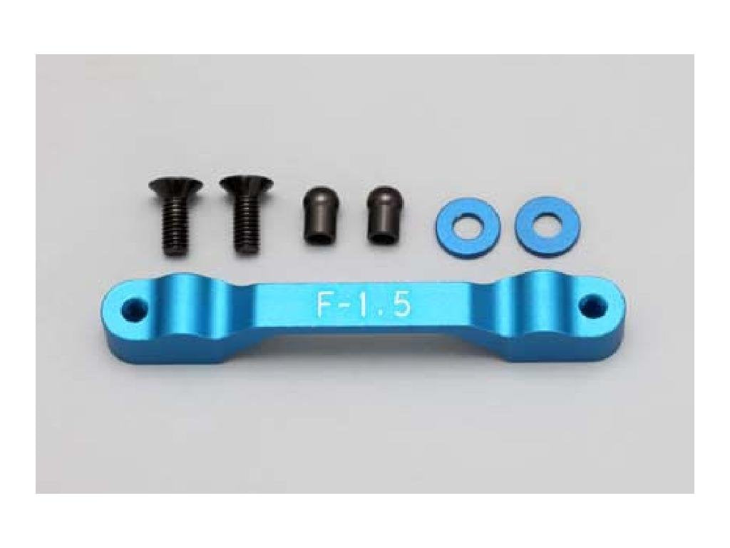 Yokomo SD-300F15 Aluminum Front/Rear Suspension Mount (Toe-Out 1.5 Degree)
