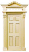 Dollhouse Miniature Victorian Door