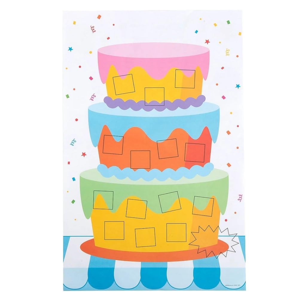 Birthday Countdown Sticker Scenes - 12 Pieces