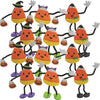 Fun Express Halloween Candy Corn Characters in Costume Craft Kit - Craft Kits - 12 Pieces