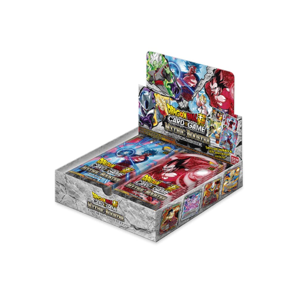 Last Level- Dragon Ball TCG Envelopes Archive MB-01 (24) English Board Games, Multicolor (TCGDB2594421)