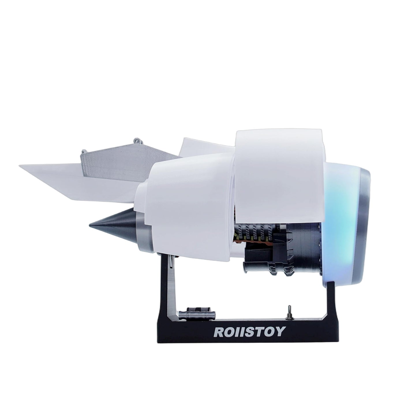 TR-900 Large Scale Turbofan Engine Building Kit High Complexity Abundant Parts Hyper Realistic Assembly Gift for Aerospace Enthusiasts Kids Adults