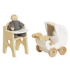 Le Toy Van Dollhouse Furniture & Accessories, Nursery Set