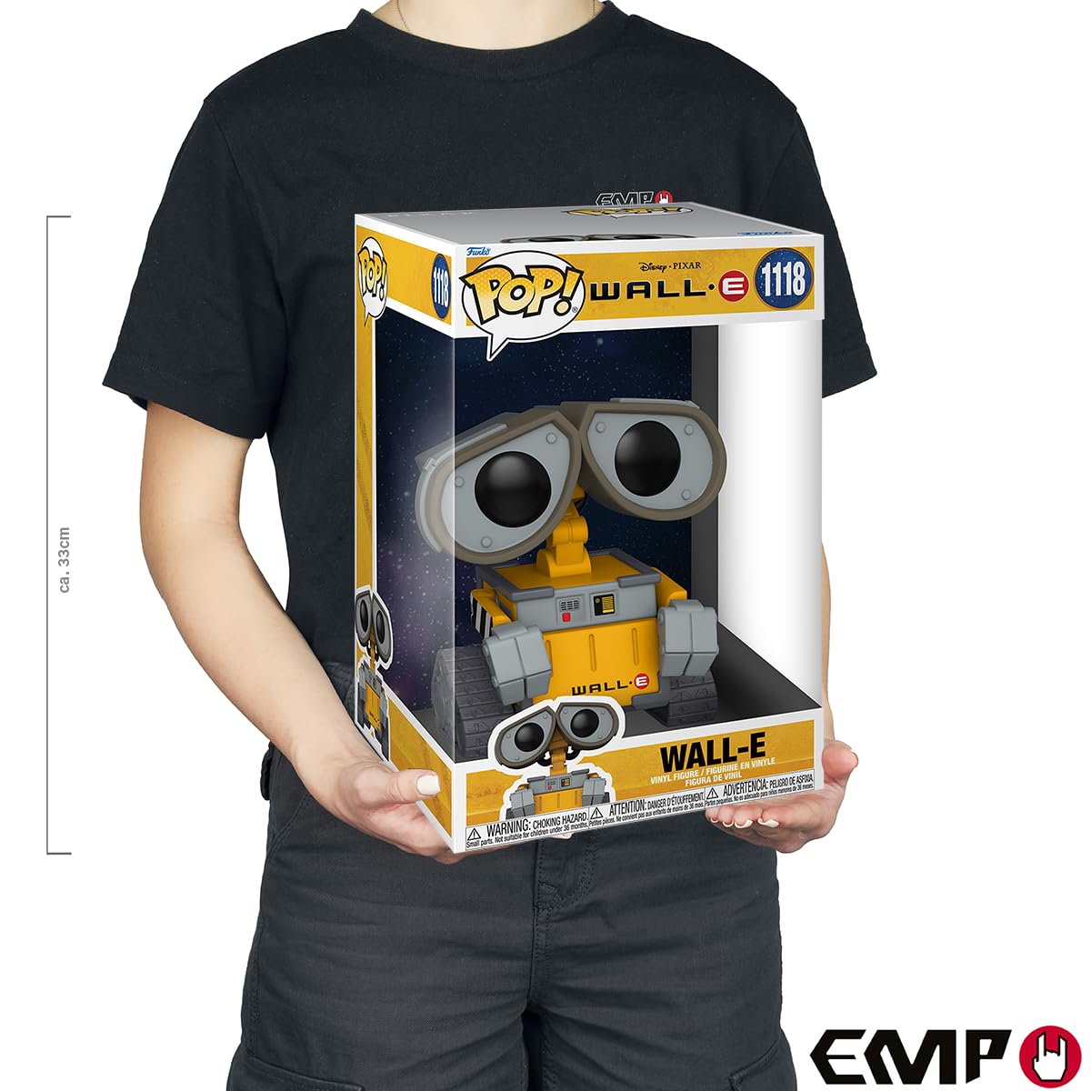 Funko Pop! Jumbo Disney: Wall-E