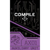 Synapses Games: Compile: Aux 1 - Expansion, Auxiliary Unit, Area Control Strategy Card Game, 3 New Protocols, Play As AI, Ages 14+, 2 Players