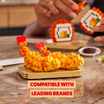 MAX Premium Sushi Building Bricks Capsule x2 Novelty Unboxing Toy Collectible Mini's by ZURU