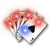Light Up Royal Flush Poker Flashing Blinking LED Body Light Lapel Pins (5-Pack)