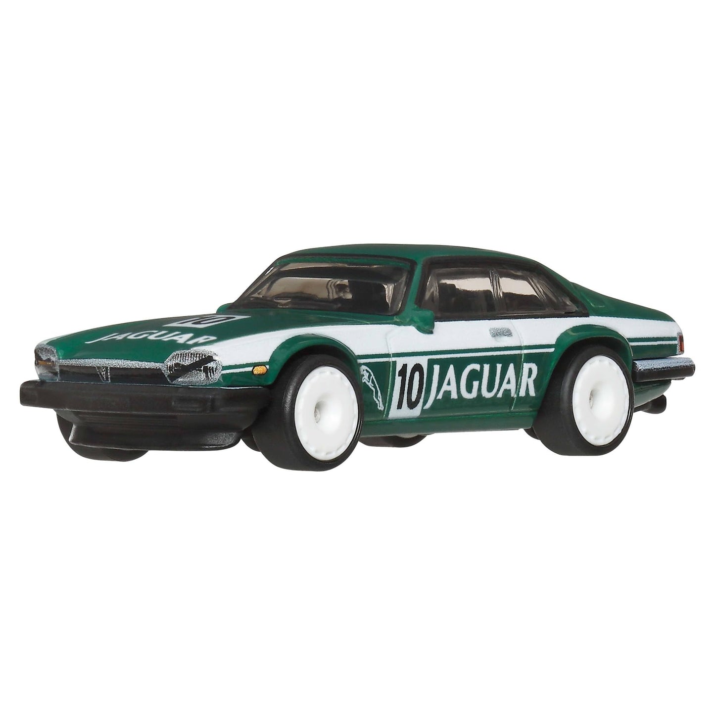 Hot Wheels Jaguar XJS Car Calture Premium 2026 Vintage Racing Series 1:64 Scale Collectible Die Cast Metal Toy Car Model with Rubber Real Riders 1/5