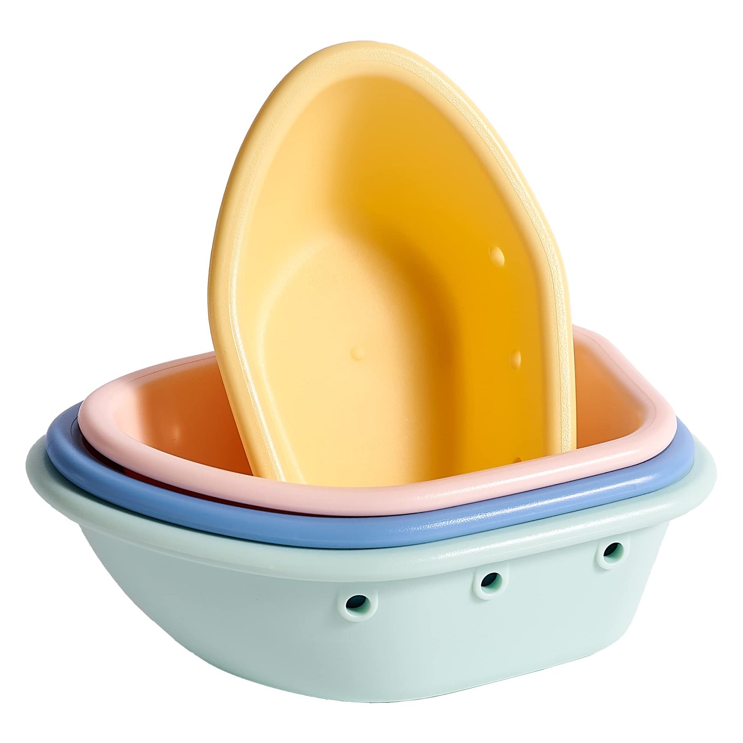 Sprout Ware® Floating Boats, 6mo+ Plant-Plastic, Dishwasher Safe, Tested for Hormones