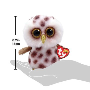 Ty Beanie Boo WHOOLIE - a Spotted Owl - 6"