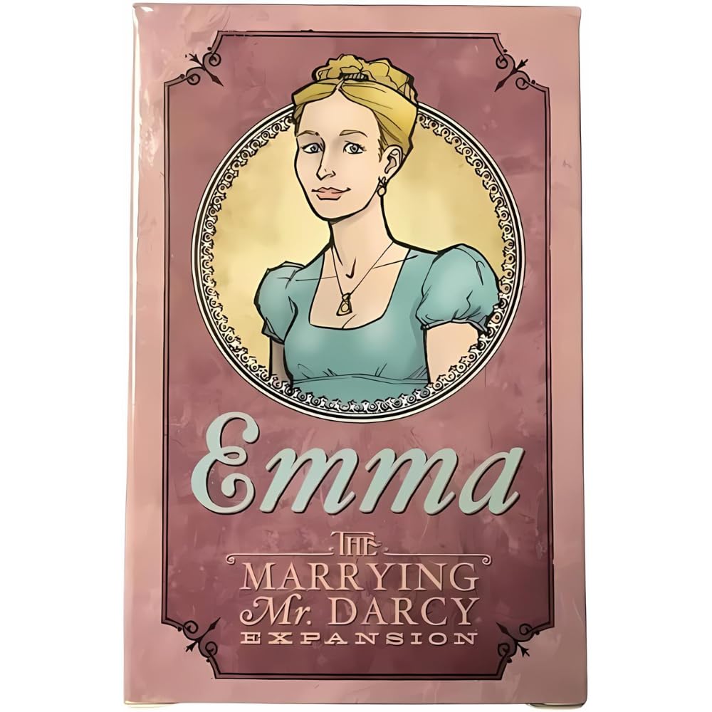 Erika Svanoe Games Marrying Mr. Darcy Board Game Bundle - Undead Expansion and Emma Expansion (2 Items)