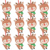 Big Head Reindeer Ornament Craft Kit -12 - Crafts for Kids and Fun Home Activities