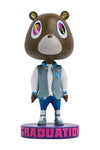 The Graduation Bear Bobblehead - College Dropout Bear Statue for The Hip hop Head in Your Life!