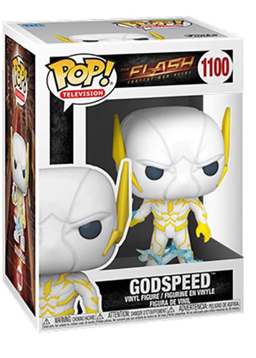 Funko POP Pop! Heroes: The Flash - Godspeed Collectible Vinyl Figure, Multicolor, Standard