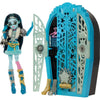 Monster High Skulltimate Secrets Doll and Accessories Set, Hauntlywood Mysteries Frankie Stein with Reveal Closet & 19+ Glam Surprises Like Doll