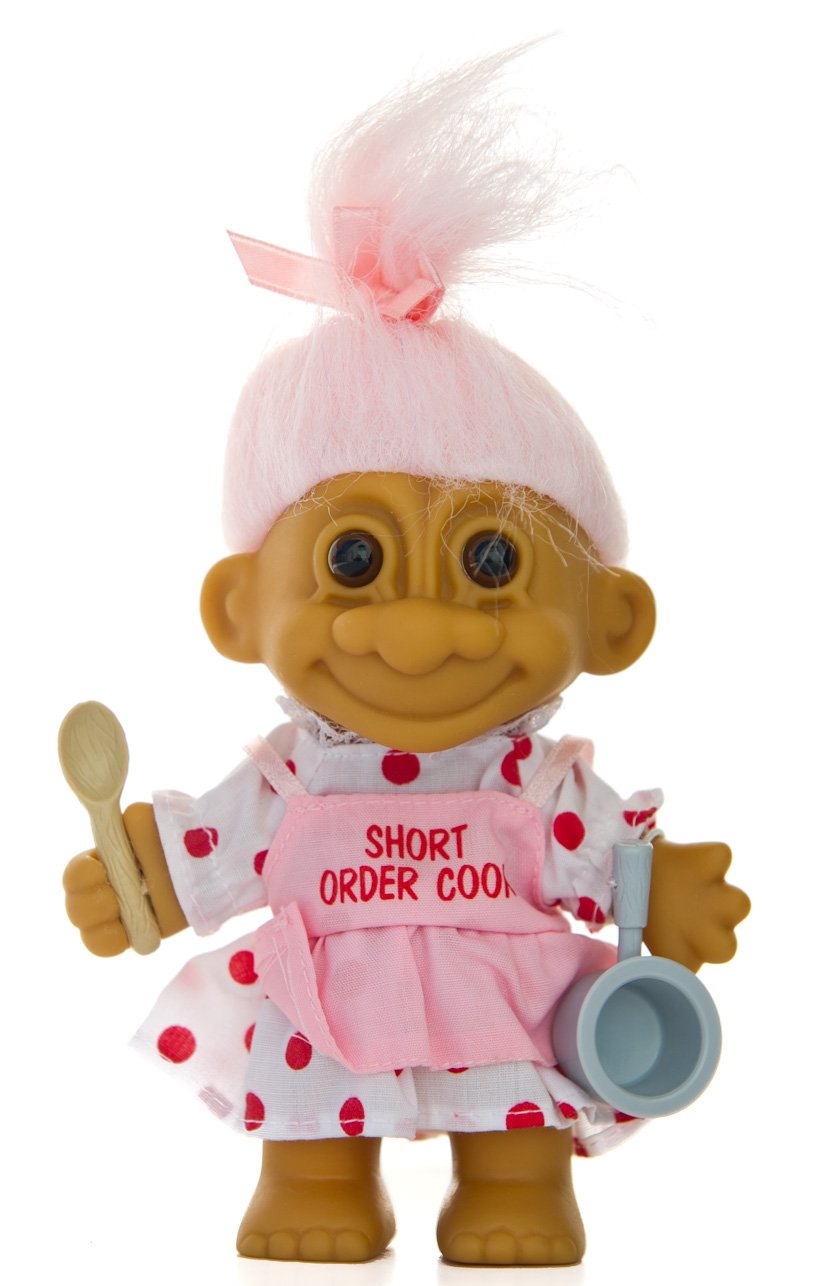Troll Doll Pink Hair