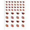 Oregon State Beavers Small Sticker Sheet - 2 Sheets