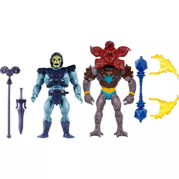 Masters of the Universe X Stranger Things Skeletor and Demogorgon Action Figure Set - 2 Pack