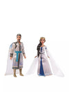 Mattel Disney’s Wish 2-Doll Set, King Magnifico & Queen Amaya Posable Fashion Dolls with Removable Outfits & Accessories, HRC18