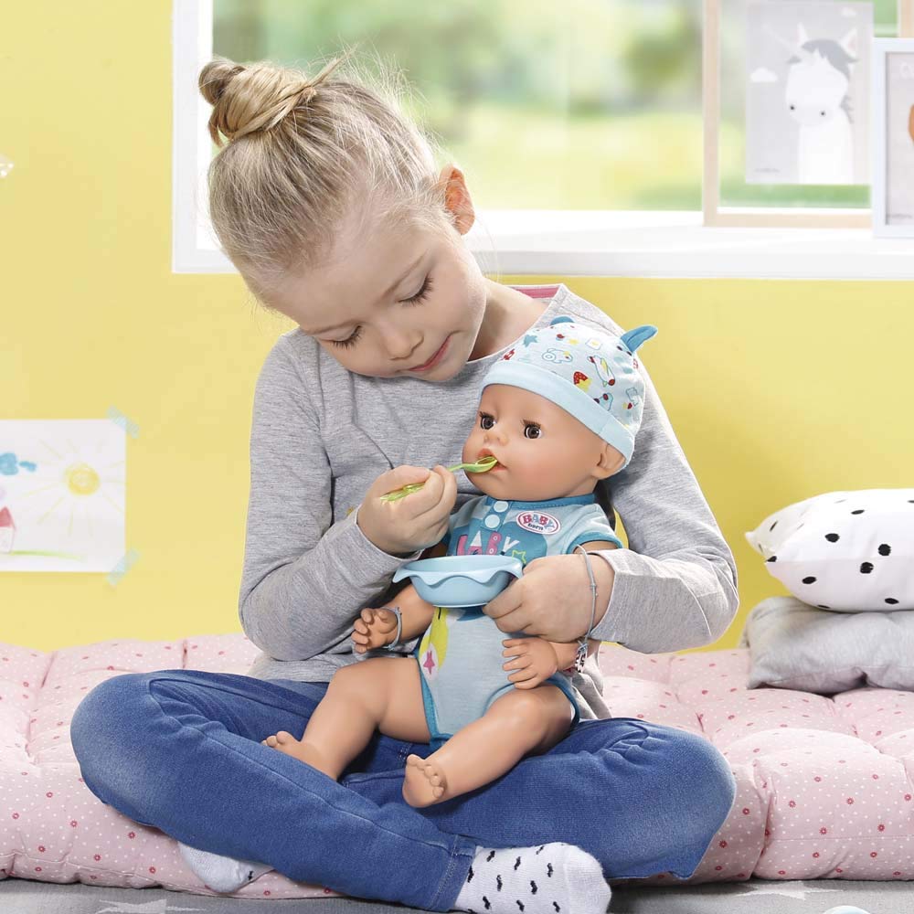 Baby Born Food Sachets for Doll - Easy for Small Hands, Creative Play Promotes Empathy and Social Skills, for Toddlers 3 Years and Up - Includes 12