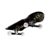 NOAHWOOD PRO Fingerboards Finger Skateboards(NW11s Kickflip Deck 97mmx34mm 5-Layer Colour Maple Wooden Handmade)+(NW Prince 34mm Trucks)+(NW iii Logo