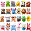 CAMIRUS 24Pack Mini Animal Plush Toy Set, Cute Assortment Keychain Toys, Small Stuffed Animal Set Gifts for Kids, Christmas Stocking Stuffer, Easter