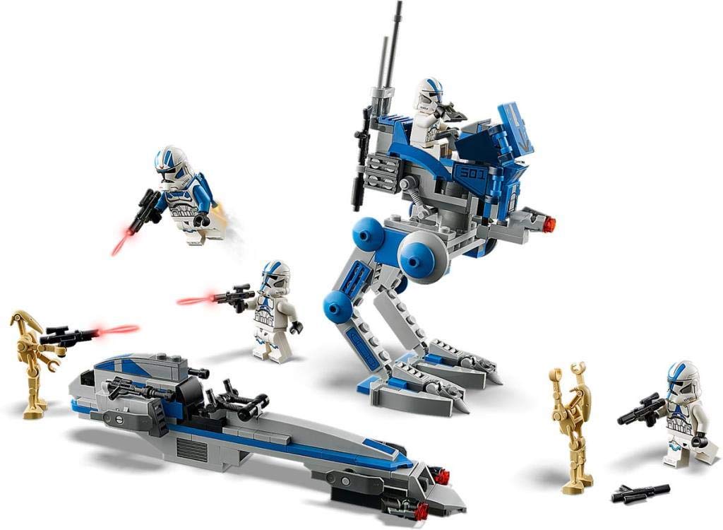 LEGO Star Wars 501st Legion Clone Troopers 75280 Building Kit, Cool Action Set for Creative Play and Awesome Building; Great Gift or Special Surprise