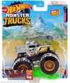 Hot Wheels Monster Trucks Bone Shaker, Connect and Crash 58/75 (Silver/Gold)