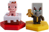 Mattel Minecraft Earth Boost Mini Action Figures 2-Pack, Set with NFC-Chip Toys, Earth Augmented Reality Mobile Game, Based on Minecraft Video Game