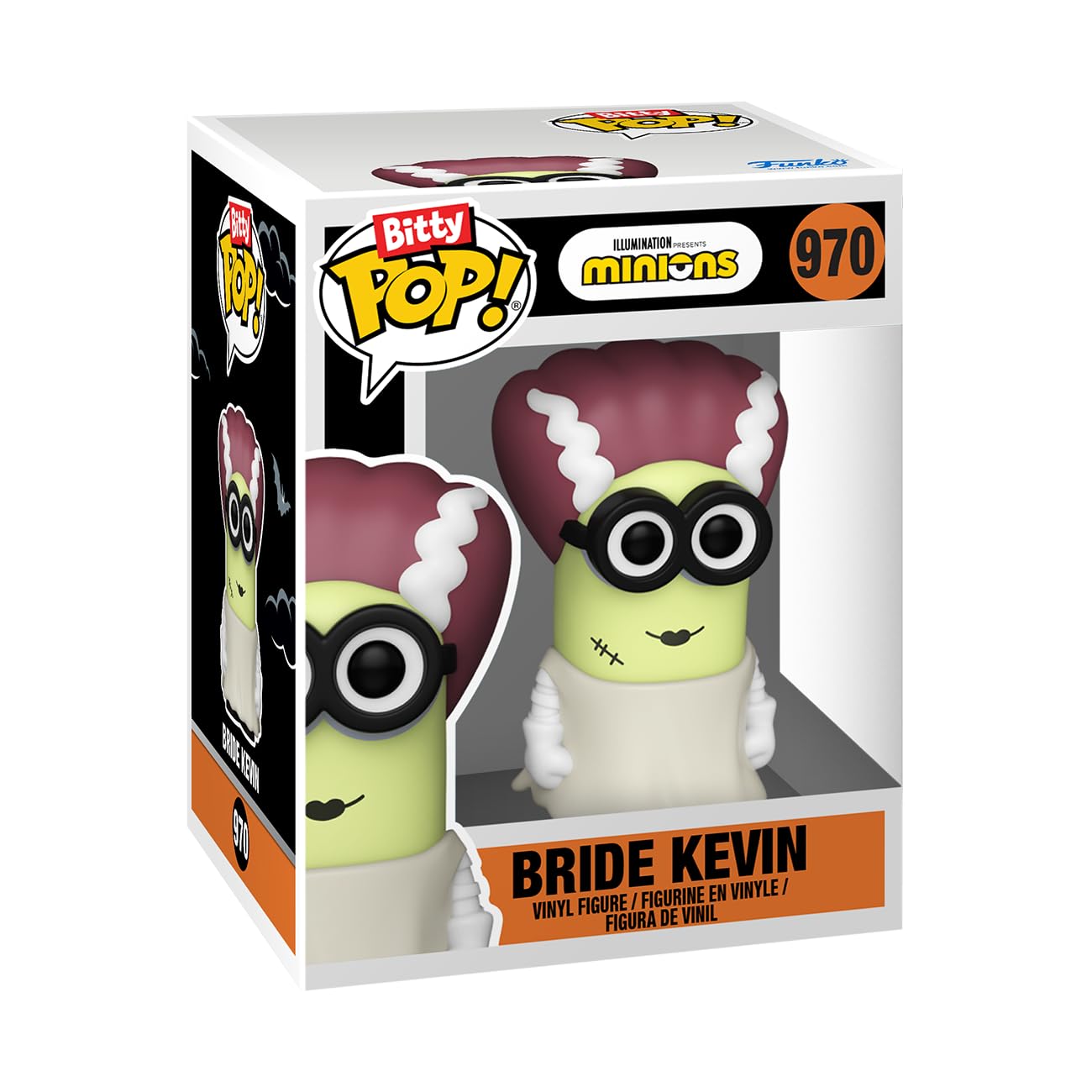 Funko Bitty POP! 4 Pack: Minions - Frankenbob, Bride Kevin + Mystery Minis