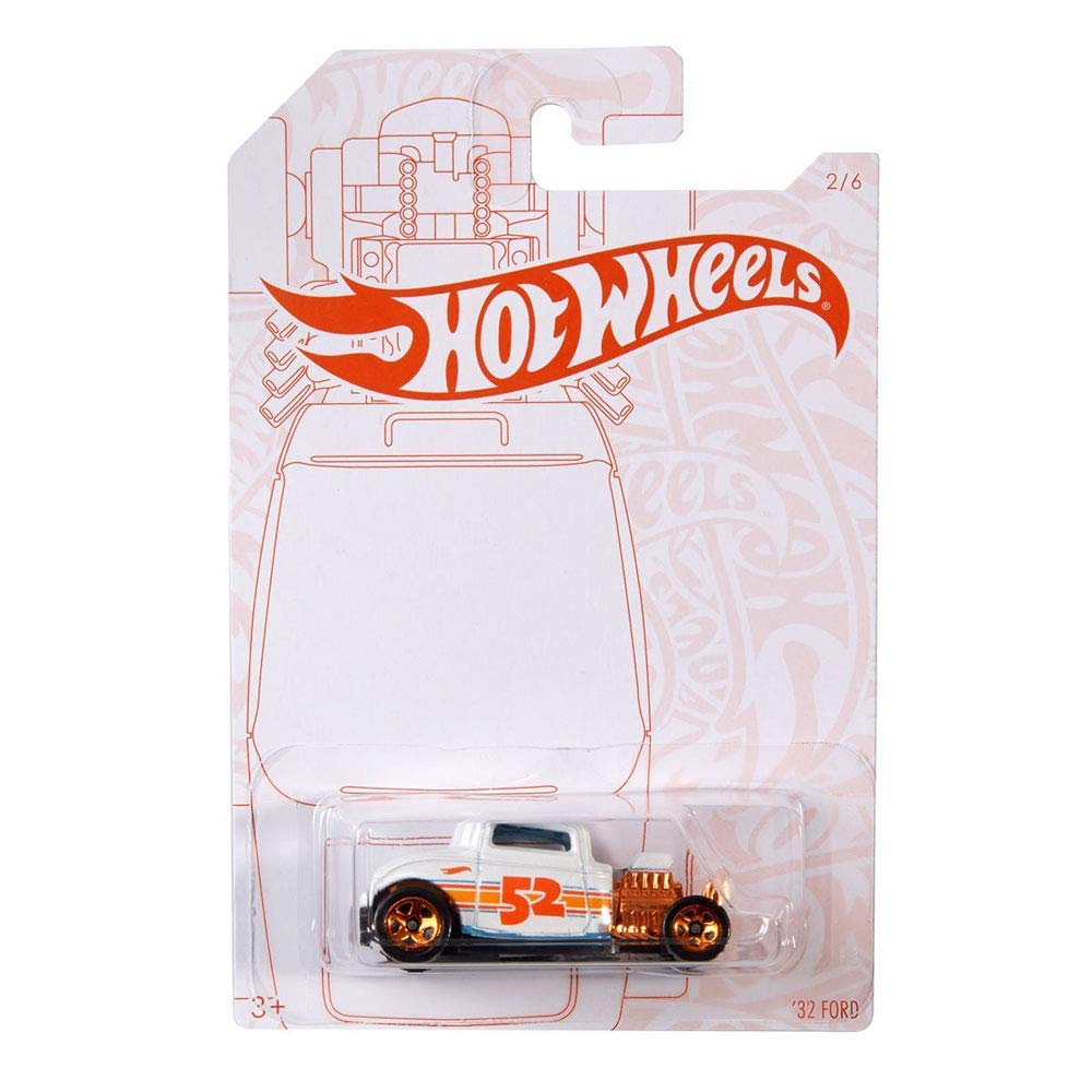 Hot Wheels 2020 Pearl and Chrome 2/6 - '32 Ford (White)