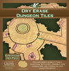 Dry Erase Dungeon Tiles, Shapes, and Sizes Earthtone Thirty-Three 6" Hexagons