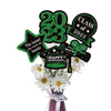 wybcfp 20Pcs 2023 Graduation Party Centerpiece Sticks Class of 2023 Centerpieces Sticks Table Toppers Congrats Grad Party Favor Tags for Congrats Grad