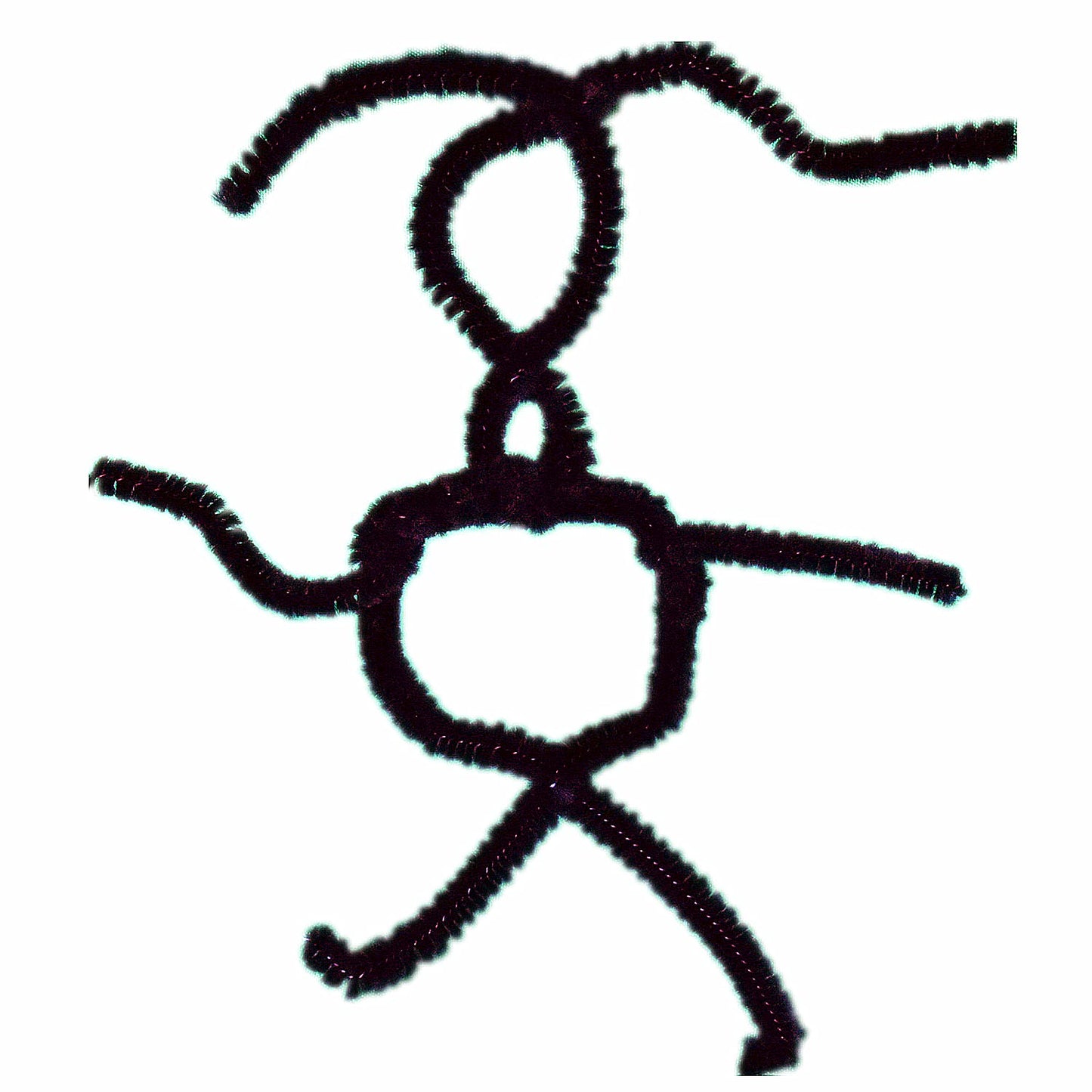Black Pipe Cleaners (500 Pack) Chenille Stems for DIY Art Decorations Creative Craft (6 mm x 12 Inch)